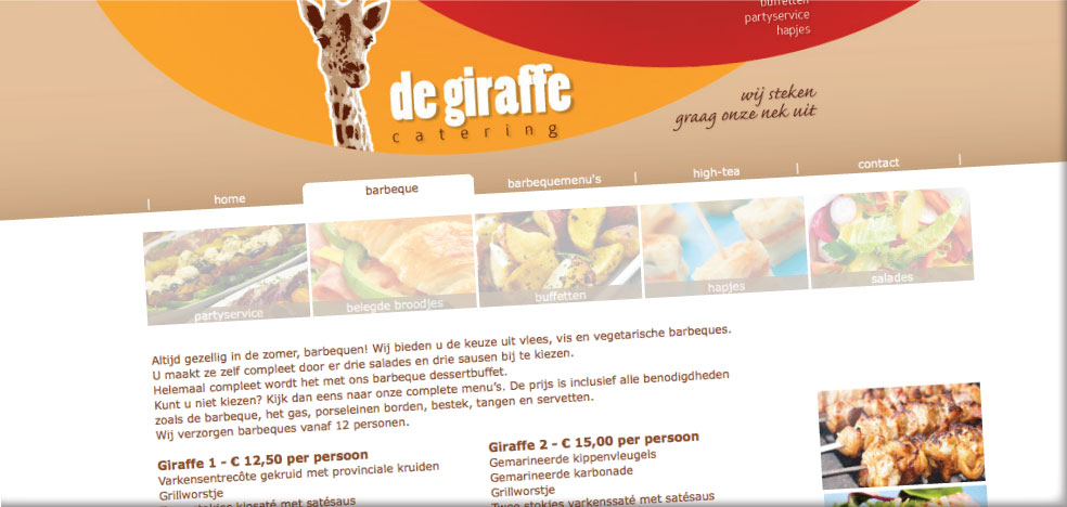 Drukkerij Teeuwen Giraffe catering afbeelding 2